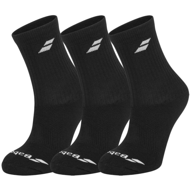 Calcetin Babolat Pack 3 Negro Talla 43/46