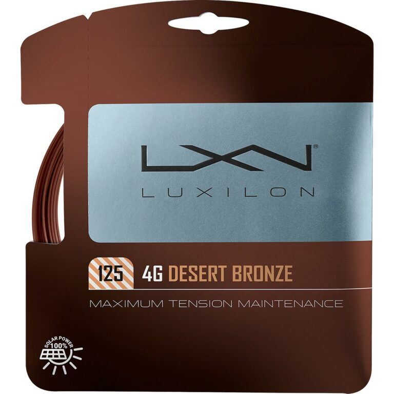Cordaje Luxilon 4G Bronze 125   12.2M
