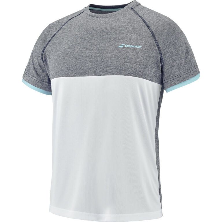 Camiseta Babolat Play Crew Neck Tee (Azul)