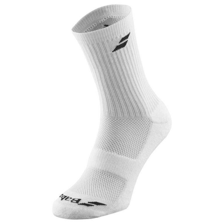 Calcetines Babolat Pack 3 Blancos 43/46