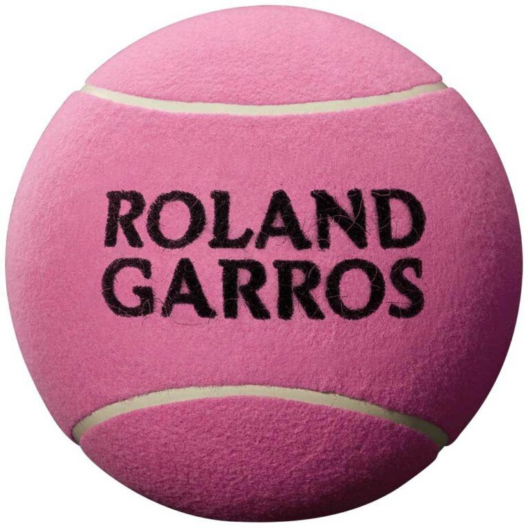 Pelota Wilson Mini Roland Garros 5 Mini Jumbo (Rosa) - imagen 2