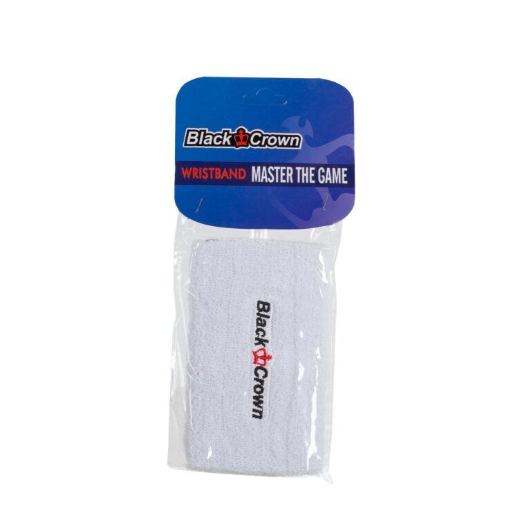 Muñequera Black Crown Blanco Long