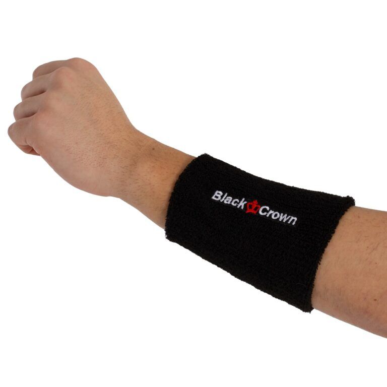 Muñequera Black Crown Negro Long - imagen 2