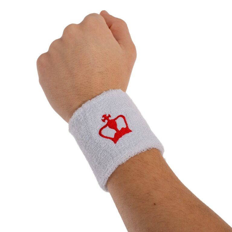 Muñequera Black Crown Blanco Short - imagen 2