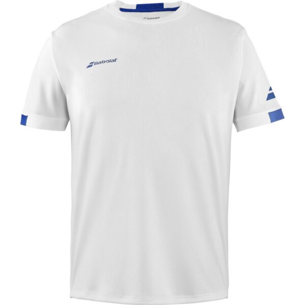 Camiseta Babolat Play Crew Neck Tee Boy Blanco