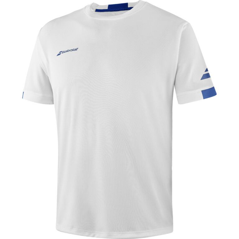 Camiseta Babolat Play Crew Neck Tee Boy Blanco - imagen 2