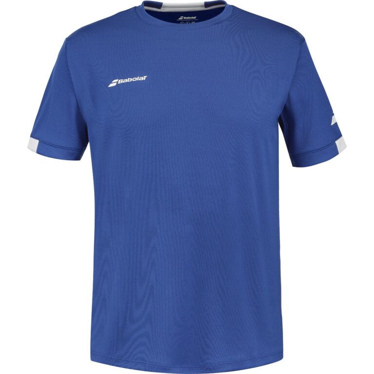 Camiseta Babolat Play Crew Neck Tee Boy Marino