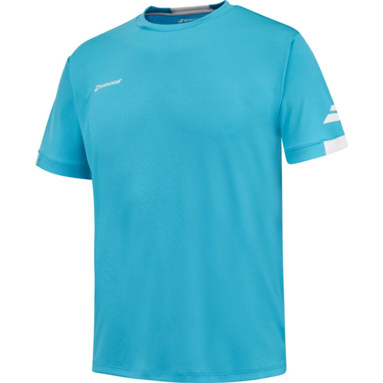 Camiseta Babolat Play Crew Neck Tee Boy Celeste - imagen 2