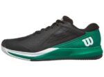 Zapatilla Wilson Rush Pro Ace Clay Negro Verde(New) - imagen 2