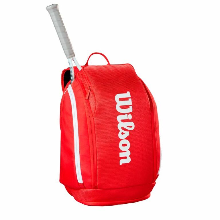 MOCHILA WILSON SUPER TOUR ROJO (new) - imagen 2