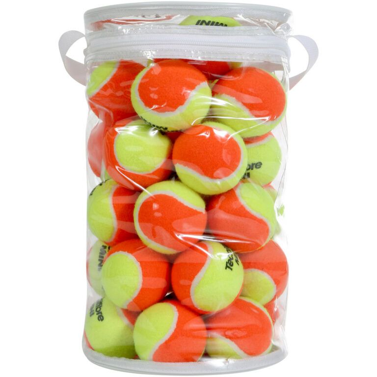 Bolsa 36 Bolas Tecnifibre Punto Naranja