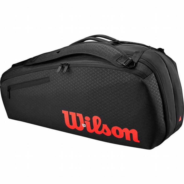 Raquetero Wilson Clash V3 6Pk Black
