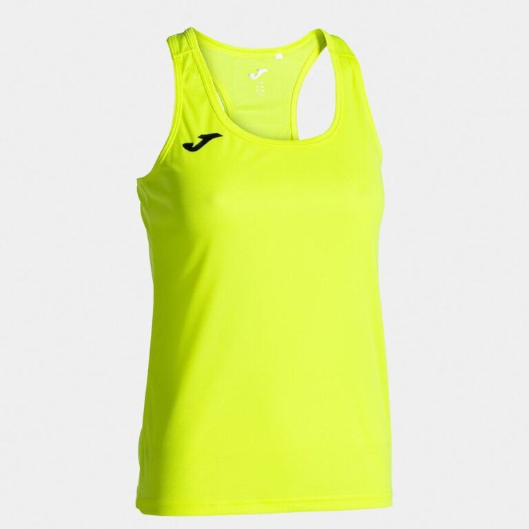 Camiseta Joma Siena Amarillo Fluor Mujer