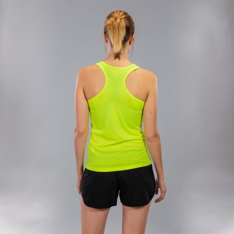 Camiseta Joma Siena Amarillo Fluor Mujer - imagen 2
