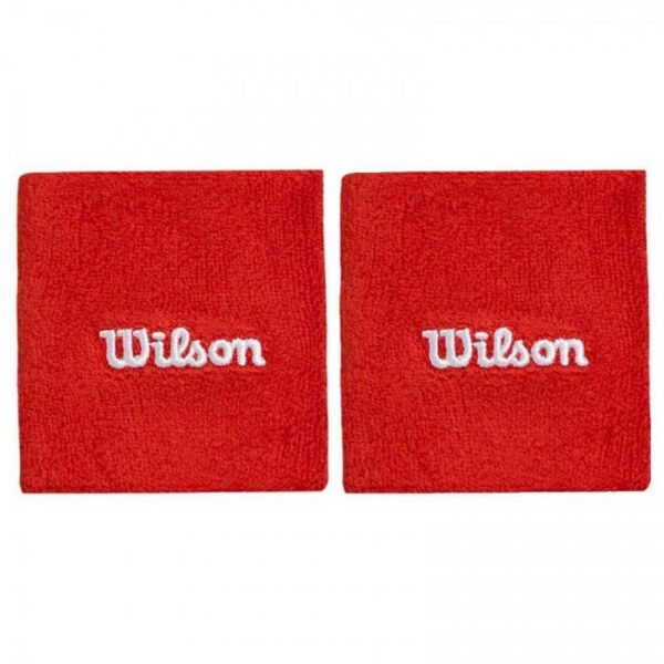 Muñequera Wilson Roja Unisex