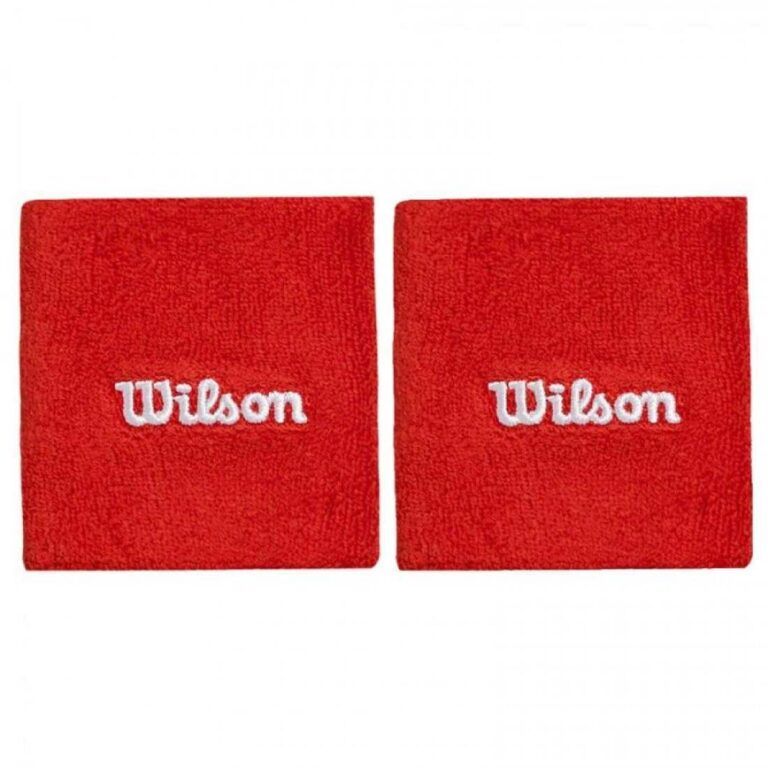 Muñequera Wilson Roja Unisex