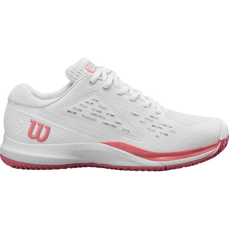 ZAPATILLAS WILSON RUSH PRO ACE (blanco/rosa)