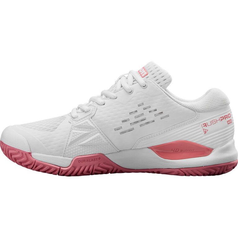 ZAPATILLAS WILSON RUSH PRO ACE (blanco/rosa) - imagen 2