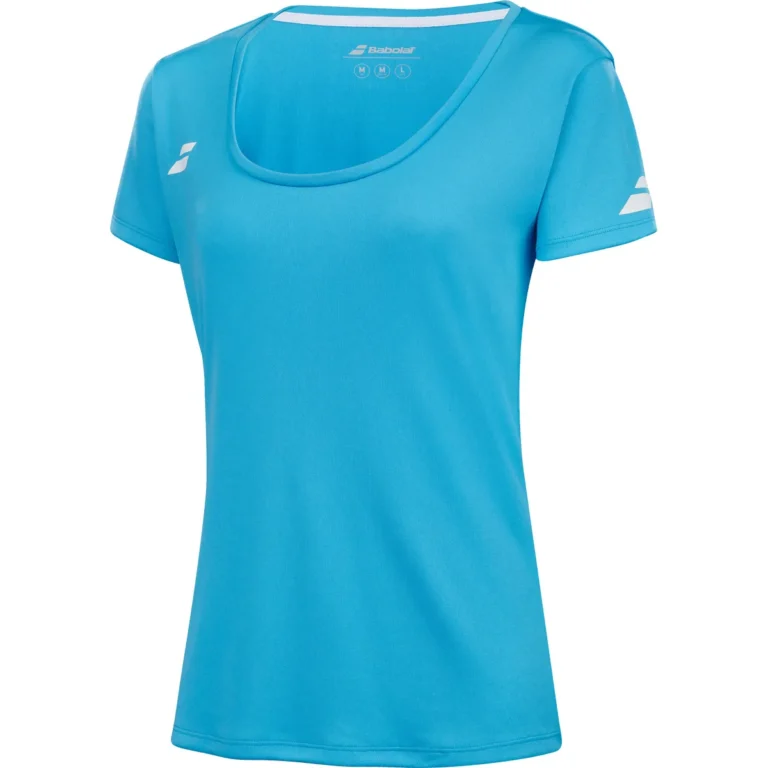 Camiseta Babolat Play Cap Sleeve Niña Celeste - imagen 2