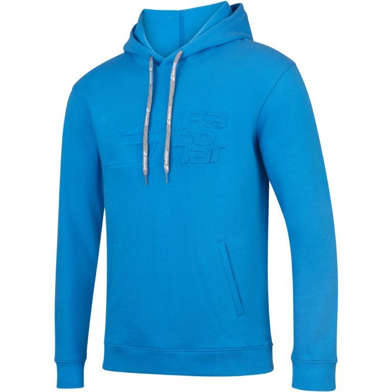 Sudadera Babolat Exercise Hood Men Celeste  (New) - imagen 2