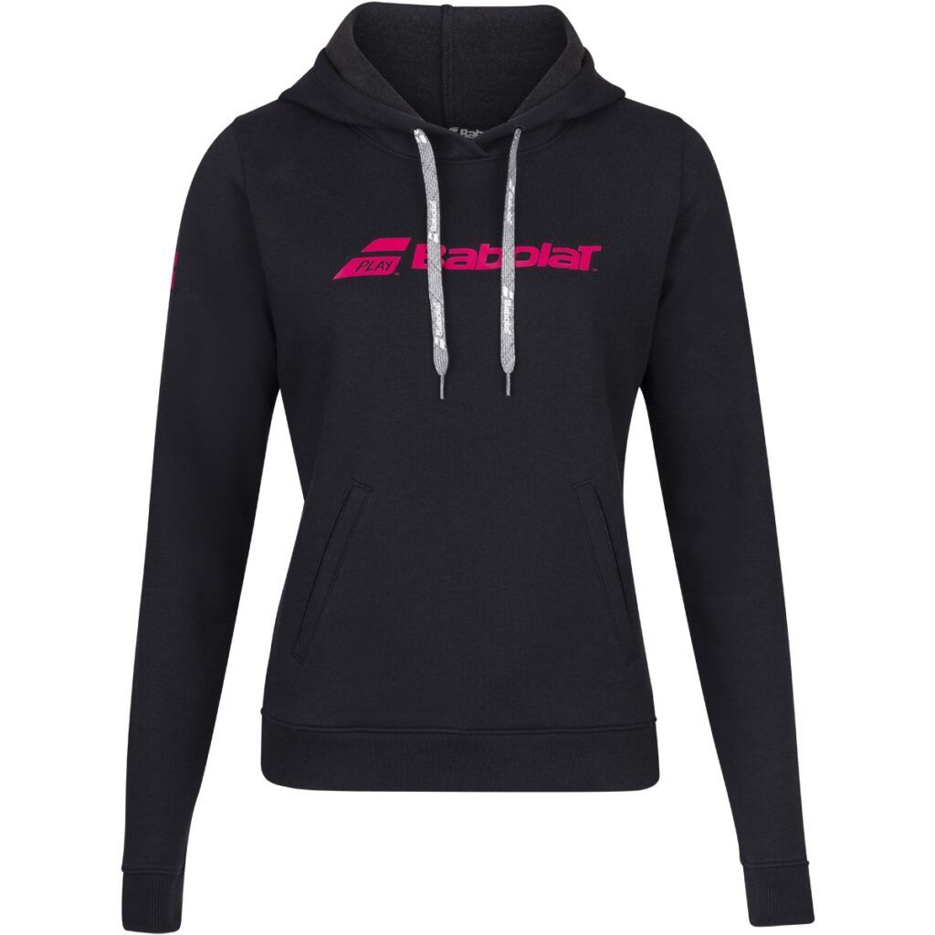 Sudadera Babolat Exercise  Hood Sweat W Negra - imagen 2