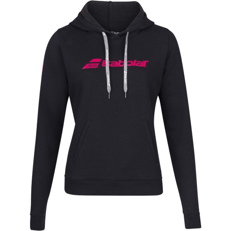 Sudadera Babolat Exercise  Hood Sweat W Negra - imagen 2