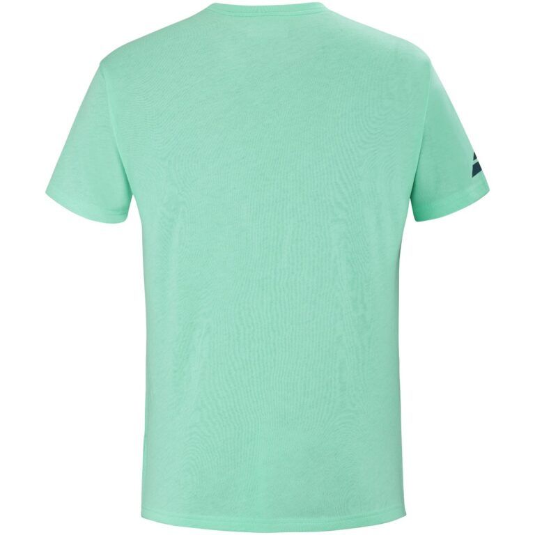 Camiseta Babolat Exercise Big Flag Turquesa 2021 - imagen 2
