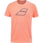 Camiseta Babolat Big Flat Coral