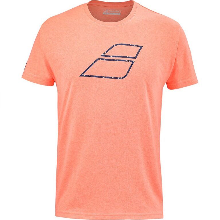 Camiseta Babolat Big Flat Coral