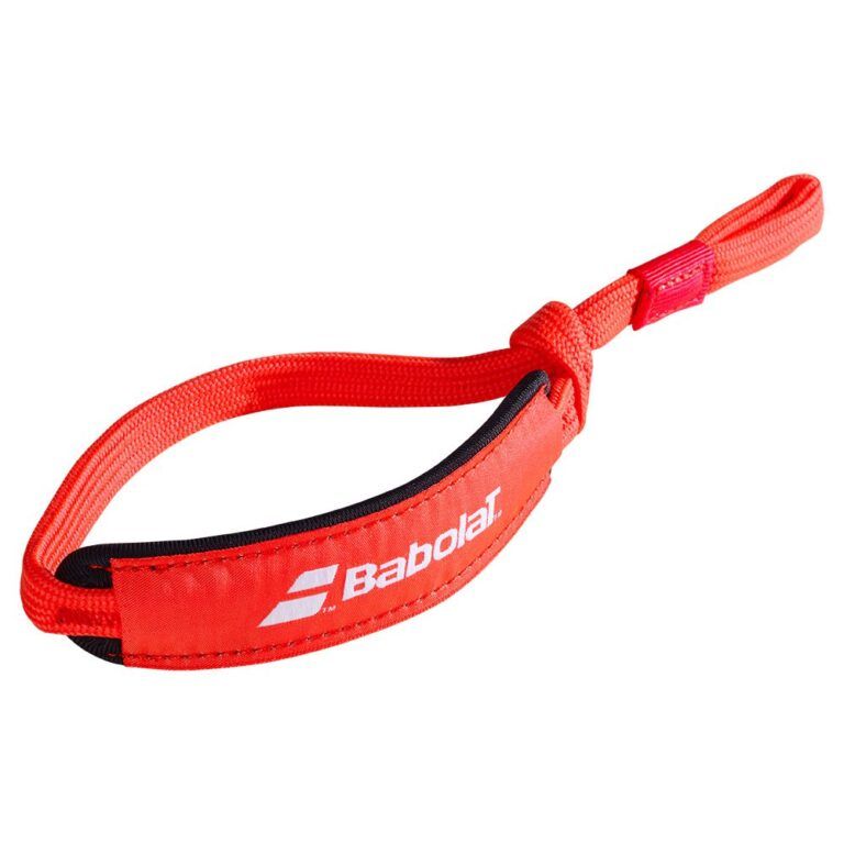 Muñequera Cordón Pala Babolat Rojo