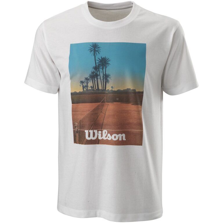 Camiseta Wilson Scenic Tech Blanca