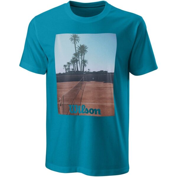 Camiseta Wilson Scenic Tech Azul