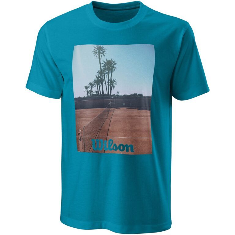Camiseta Wilson Scenic Tech Azul