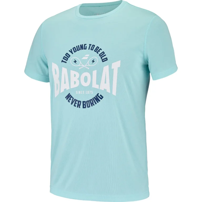 Camiseta Babolat Graphic Celeste (L)