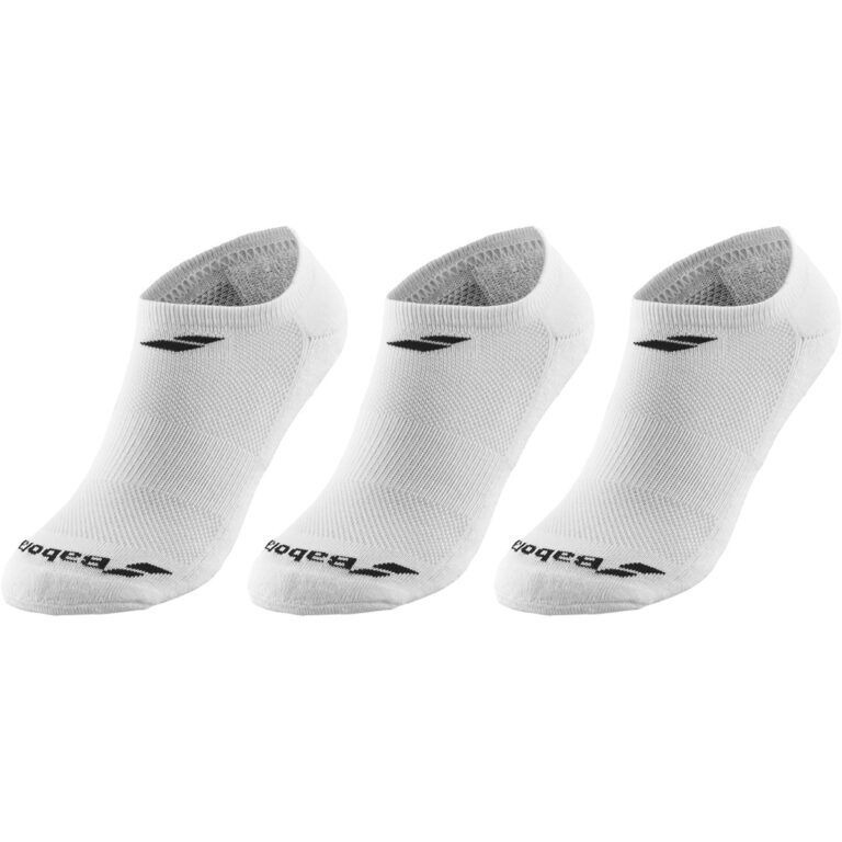 PACK 3 CALCETINES BABOLAT INVISIBLES blanco MEN