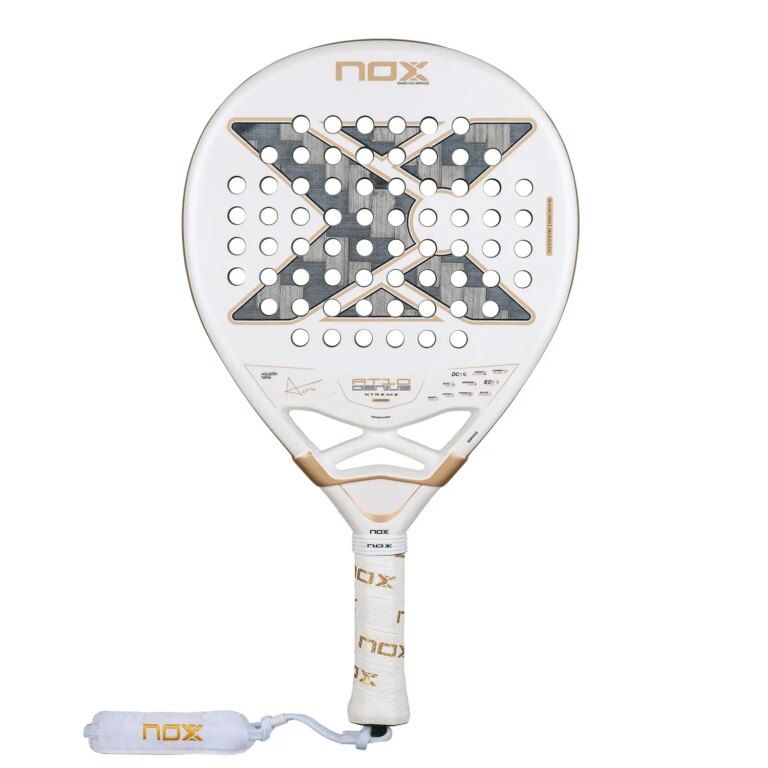 Pala Nox At10 Genius Extreme 12K (Agustin Tapia) Blanca