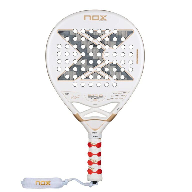 Pala Nox At10 Genius Extreme 12K (Agustin Tapia) Blanca - imagen 2