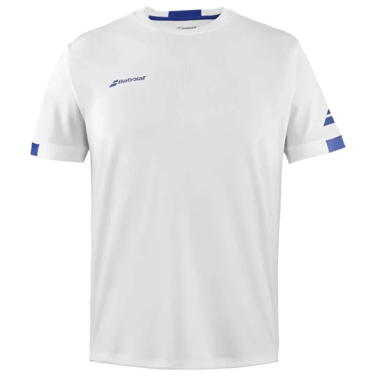 Camiseta Babolat Play Crew Neck Tee Men Blanco
