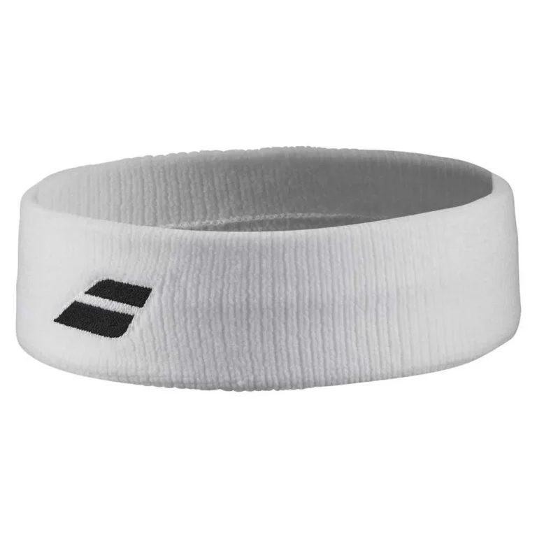 Cinta De Pelo Babolat Logo Head Band (Blanco)
