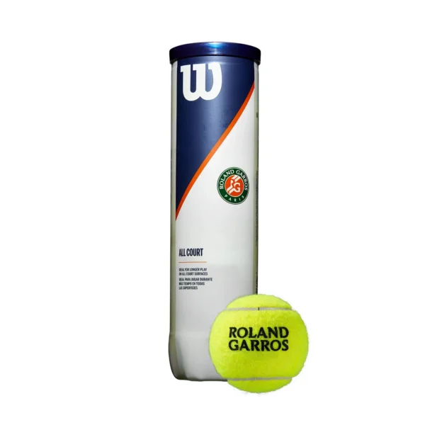 Bote Bolas Wilson Roland Garros X4 (All Court)