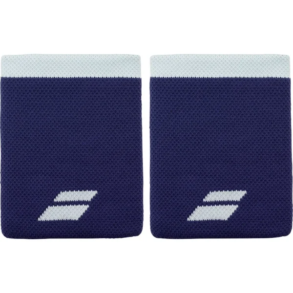 Muñequera Babolat Logo Jumbo Azul