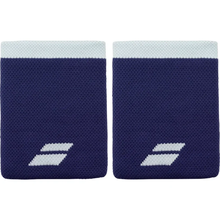 Muñequera Babolat Logo Jumbo Azul