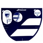 Plantilla Babolat Stencil Logo
