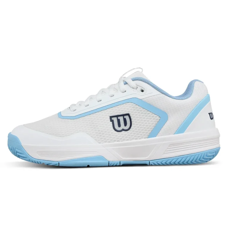 Zapatillas Wilson Courtglide W 26 (Blanco/Celeste)