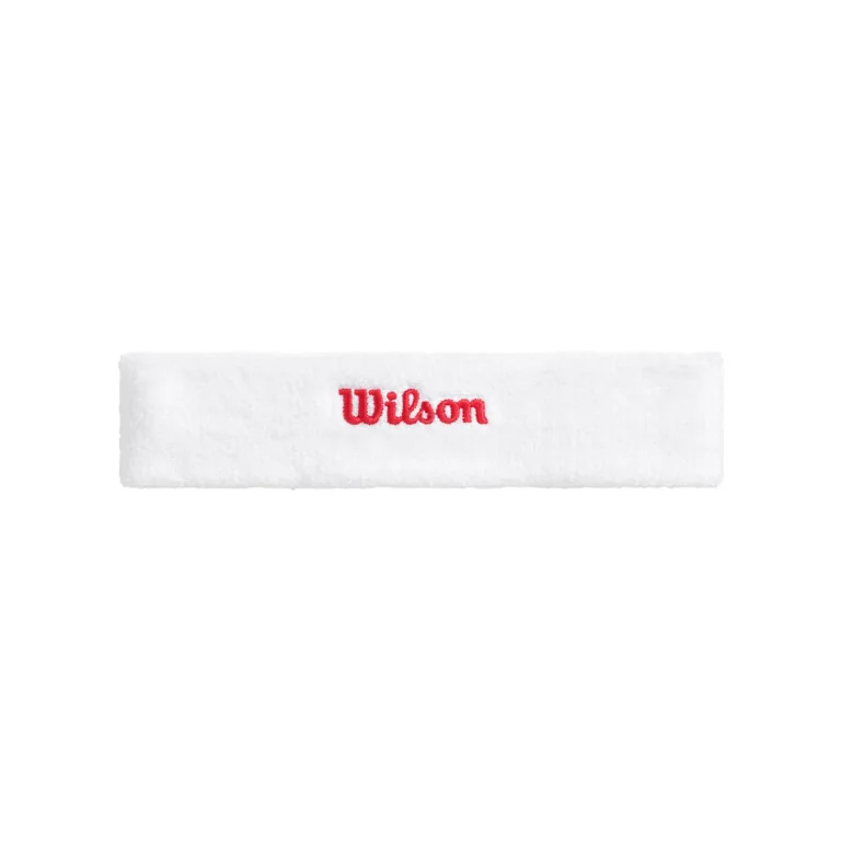 Cinta Wilson Terry Logo Blanca