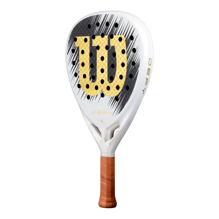 Pala Wilson Defy V1 Se Blanca/Oro - imagen 2