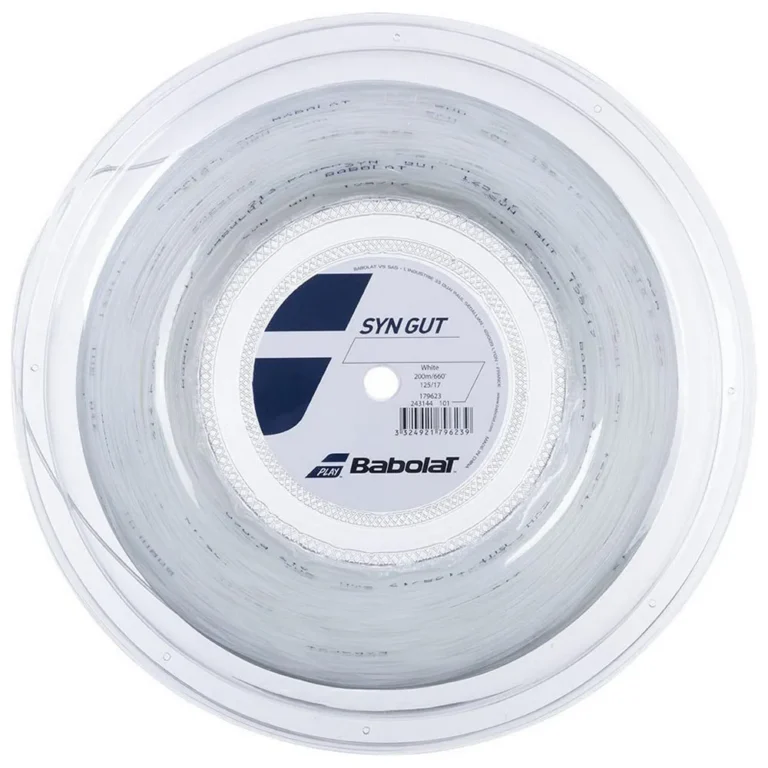 Bobina Babolat Syn Gut 1.25 200M Blanco
