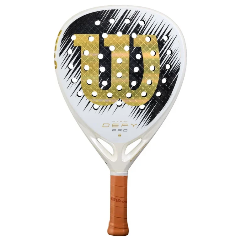 Pala Wilson Defy Pro V1 Se Blanca/Oro
