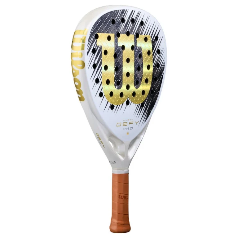 Pala Wilson Defy Pro V1 Se Blanca/Oro - imagen 2