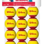 BOLSA WILSON 12 BOLAS PUNTO ROJO